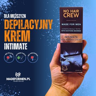 Bo dżungla należy do natury, a nie do twoich spodni. 🌴🙈 Z kremem No Hair Crew Intimate pozbędziesz się niechcianych...